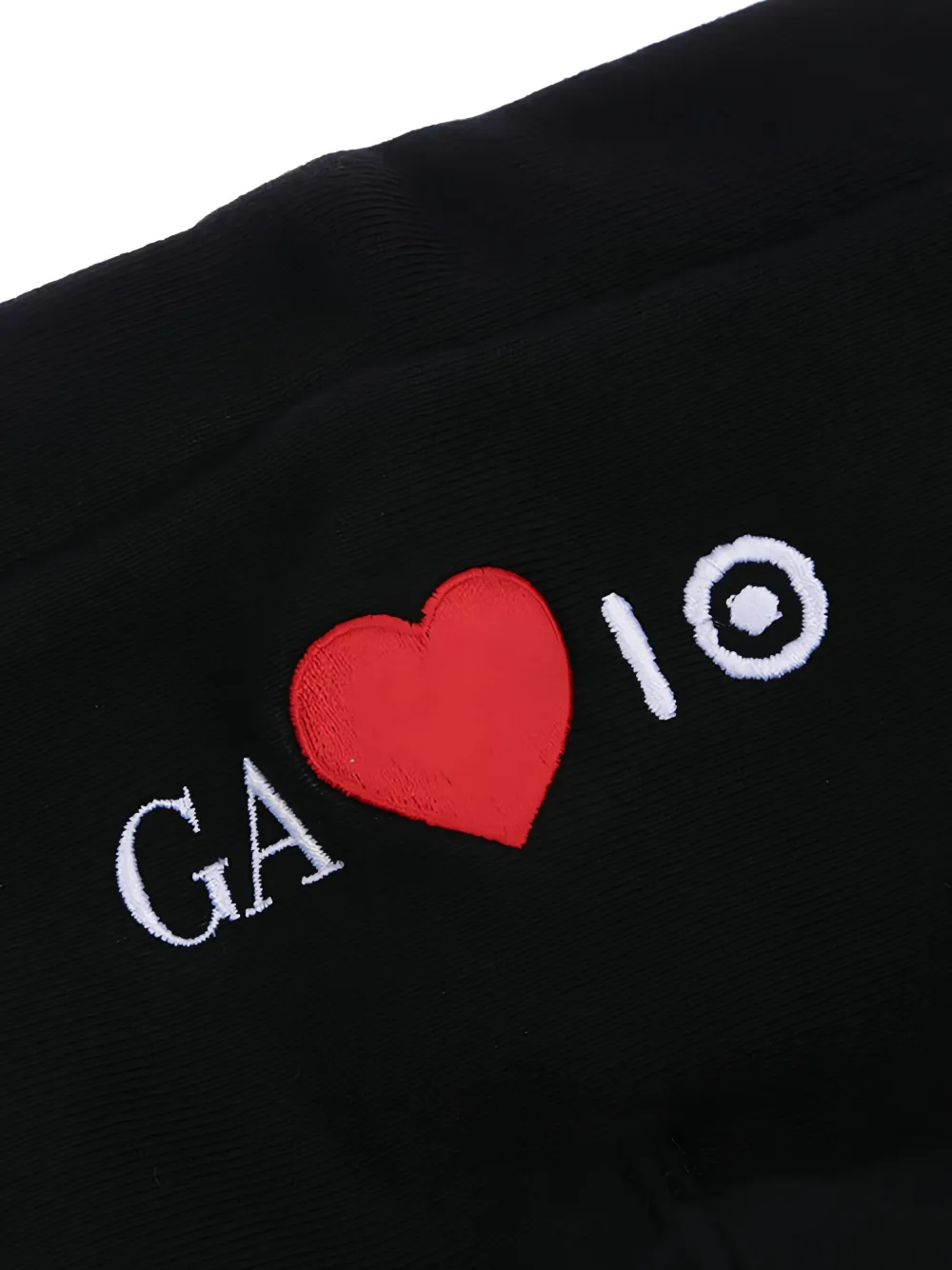 Giorgio Armani x 10 Corso Como katoenen hoodie Zwart