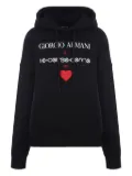 Giorgio Armani x 10 Corso Como cotton hoodie - Black