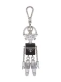 Prada Robot Trick keychain - Silver