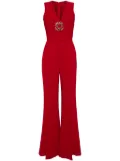 Elie Saab cady jumpsuit - Red
