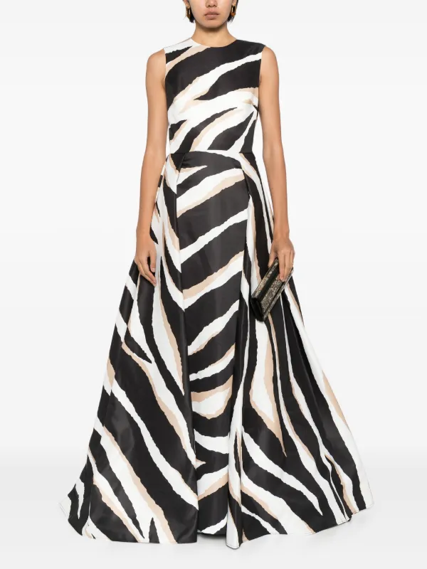 open lace back dress Edgy Shine Sequin Zebra Print Mini Tube Dress main image 0