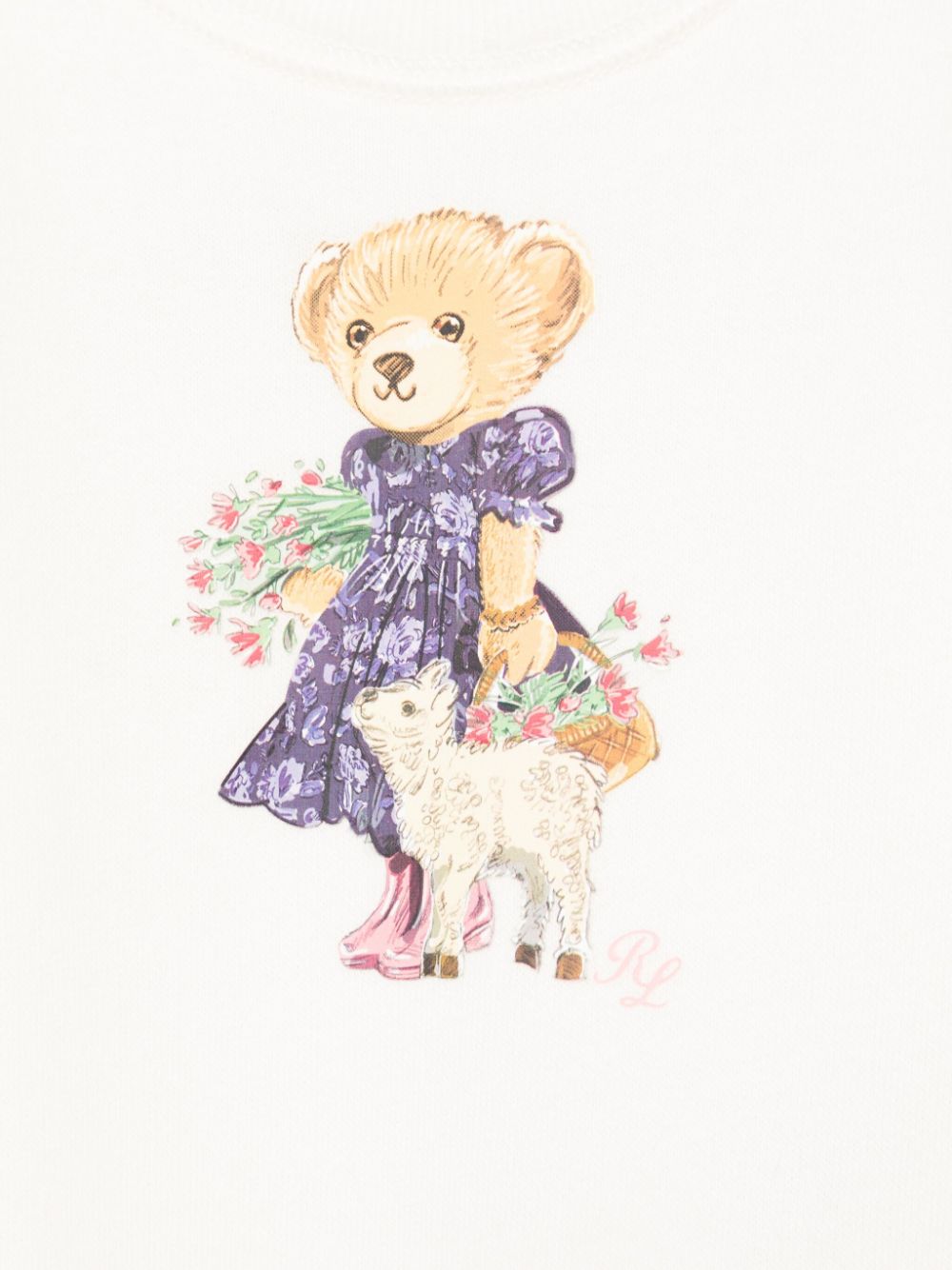 POLO BEAR 印花连体衣