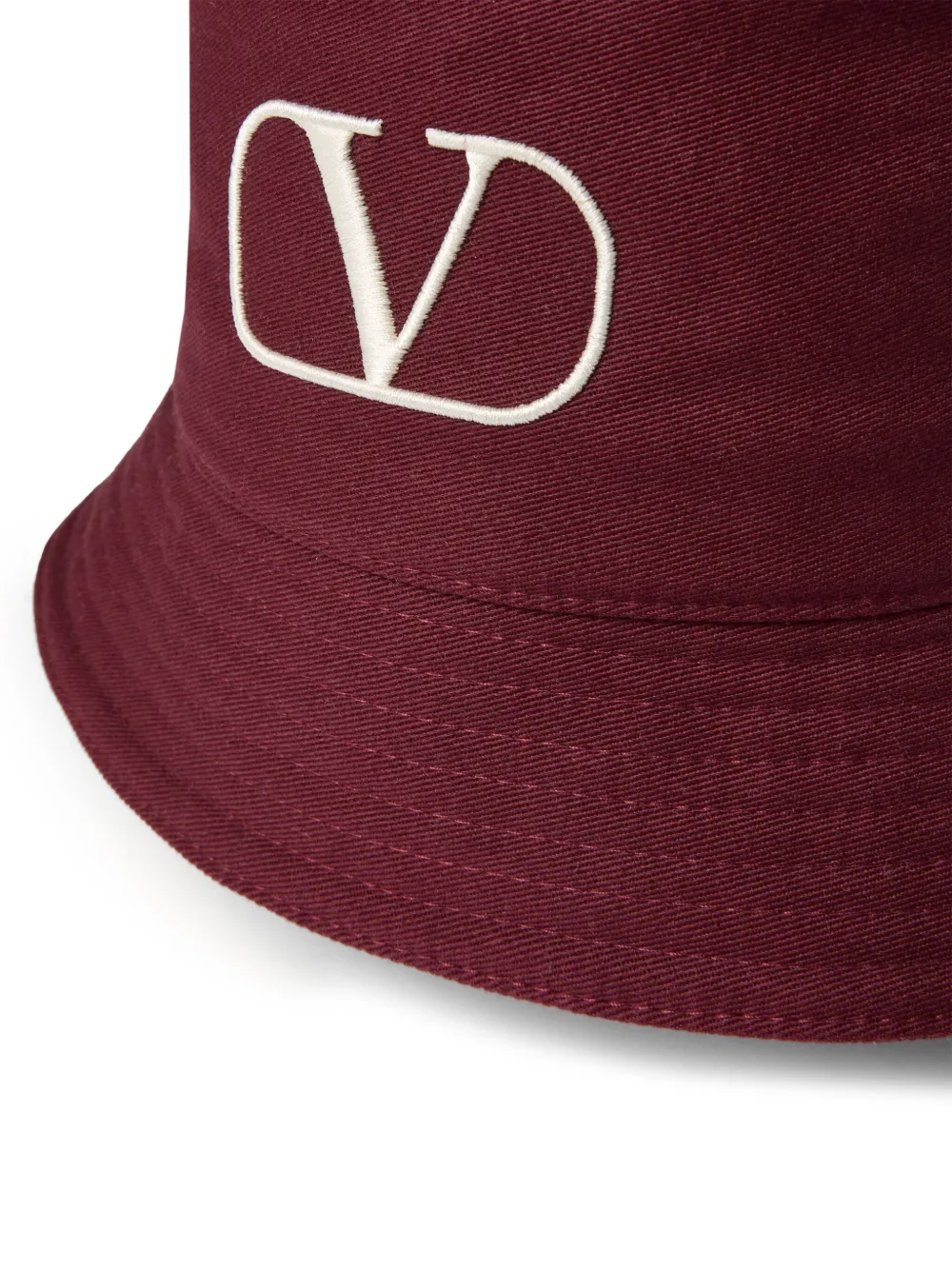 Affordable Marni logo-embroidered cotton bucket hat Men