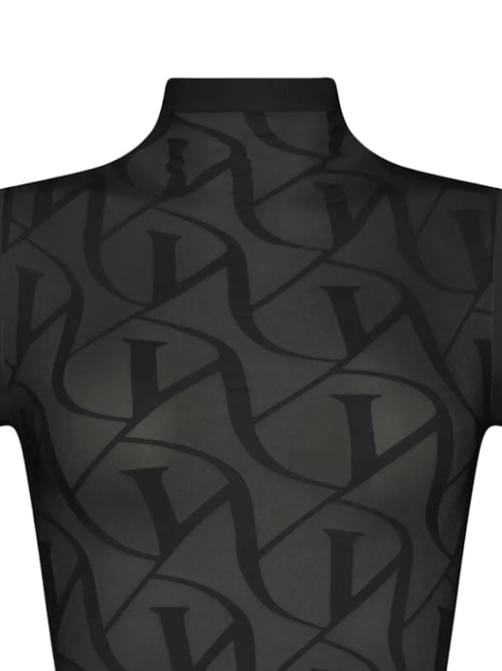  Wolford W Lace String Body - Black 