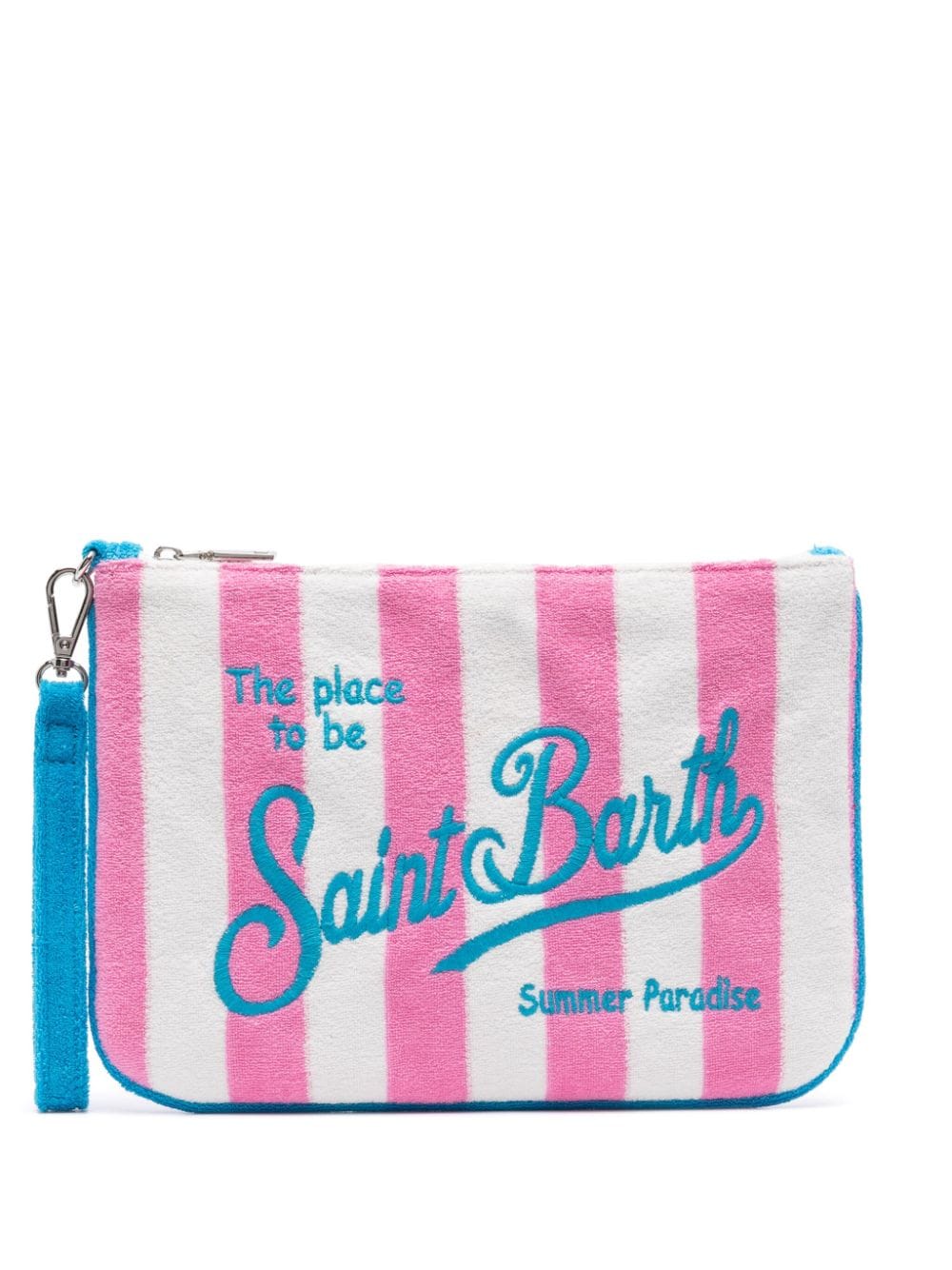 Mc2 Saint Barth Parisienne Sponge Clutch In Pink