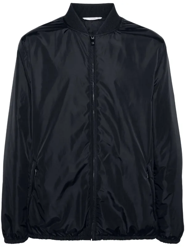 Valentino Garavani ジップアップ パデッドジャケット | ブルー
