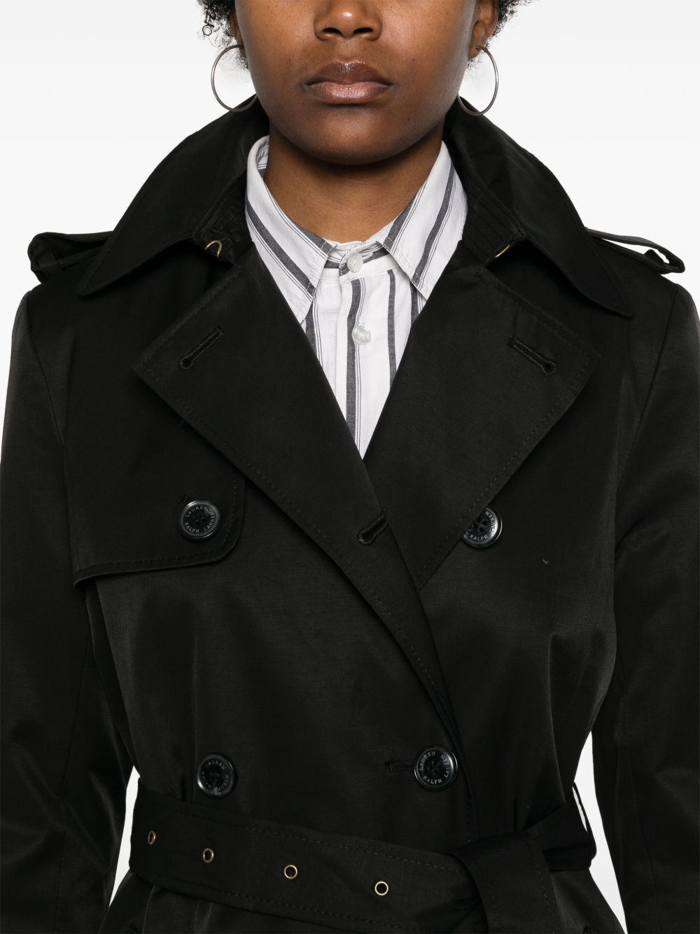 Best online stores Lauren Ralph Lauren belted trench coat Women