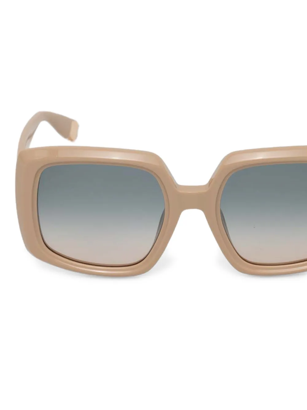 Furla SFU709 square-frame sunglasses - Beige
