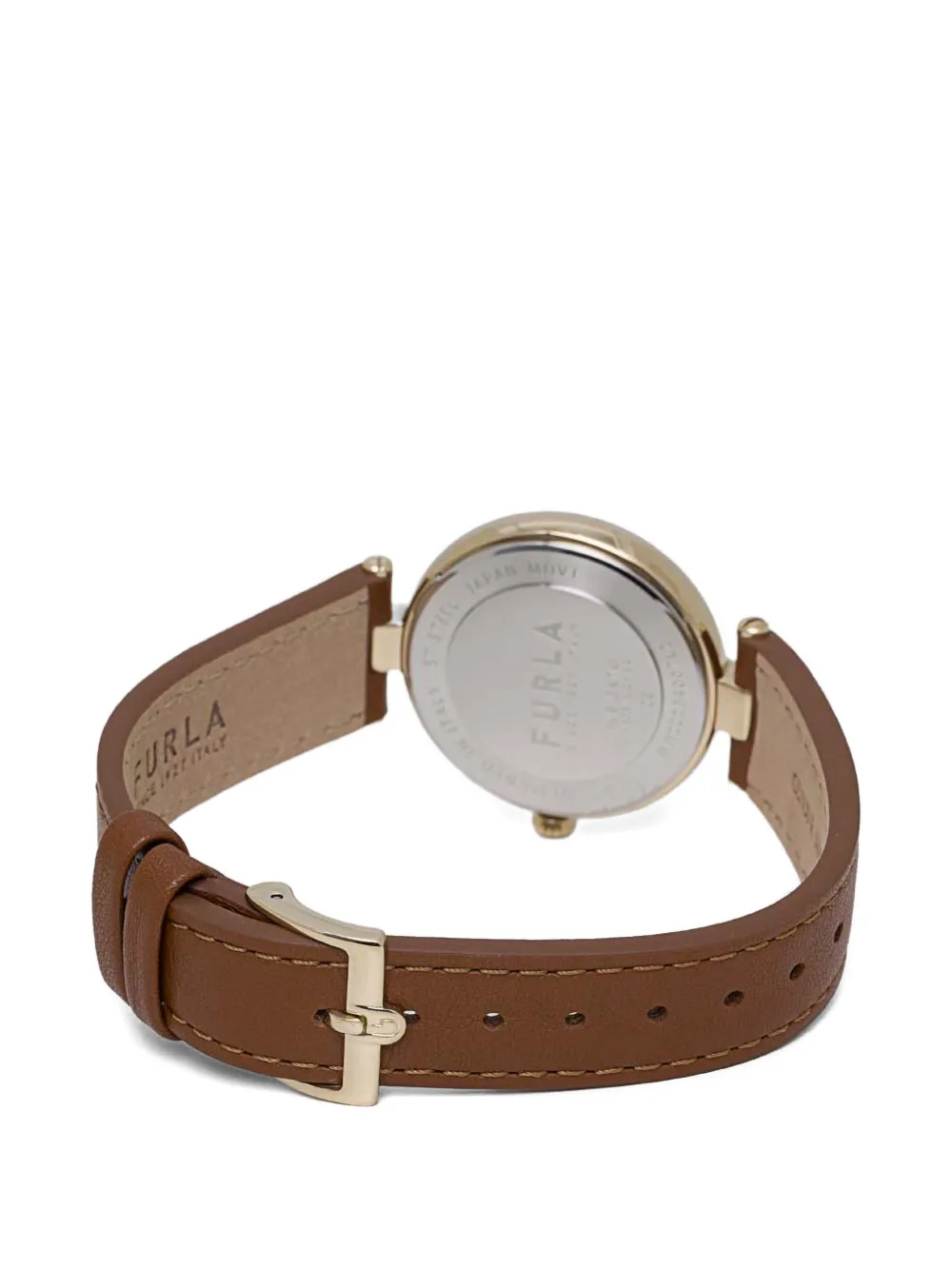 Furla Lettered 34mm Watch - Bruin