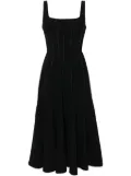 Elie Saab patchwork design party dresses - Black