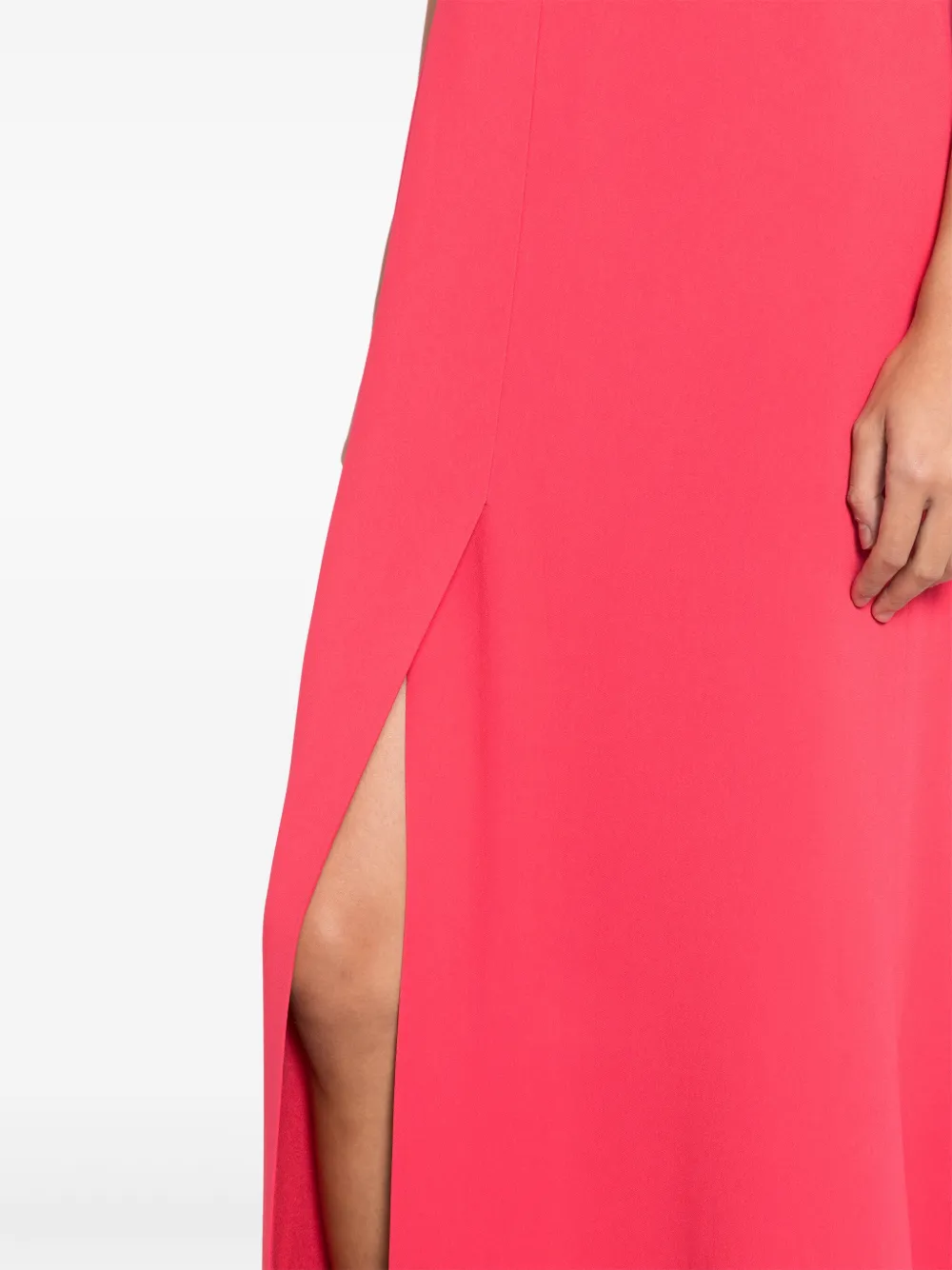 Elie Saab Maxi-jurk met V-hals Roze