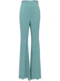 Elie Saab Cara flared trousers - Blue