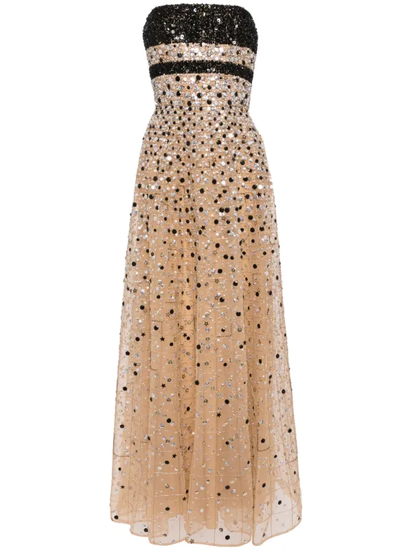 Elie saab silk dress hotsell