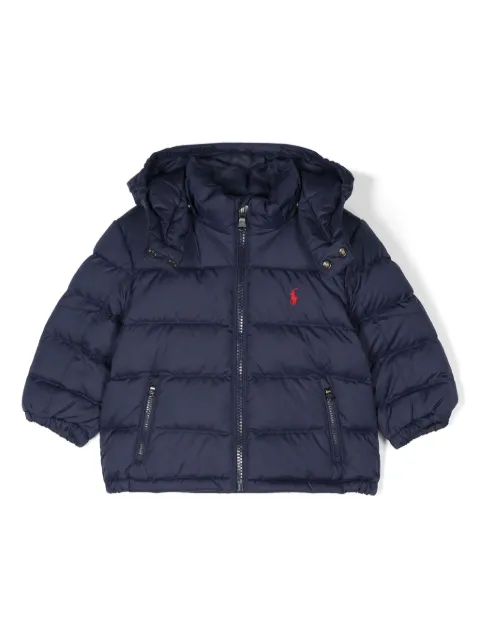 POLO RALPH LAUREN KIDS Gefütterte Jacke mit Polo Pony-Stickerei