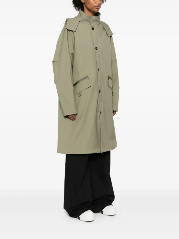 A.P.C. Austin パーカーコート | グリーン | FARFETCH JP