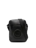Just Cavalli logo-plaque messenger bag - Black