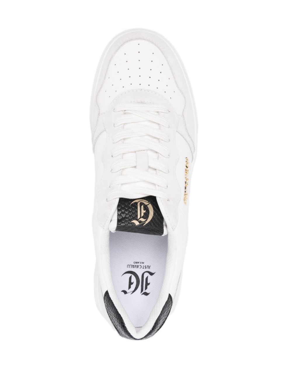 Just Cavalli Minimal Dis. 4 sneakers White