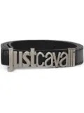 Just Cavalli logo-lettering belt - Black