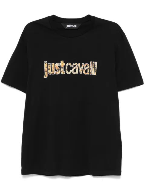 Just Cavalli logo-print T-shirt