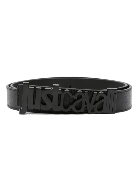 Just Cavalli logo-buckle belt