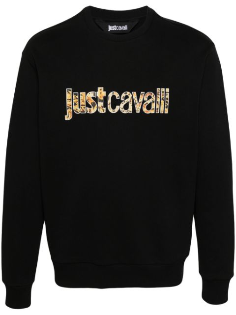 Just Cavalli sweatshirt med logotryk