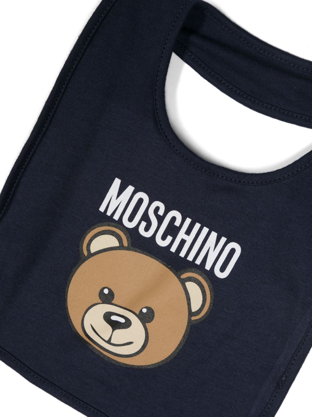 Moschino Kids Pyjama met teddybeerprint Blauw