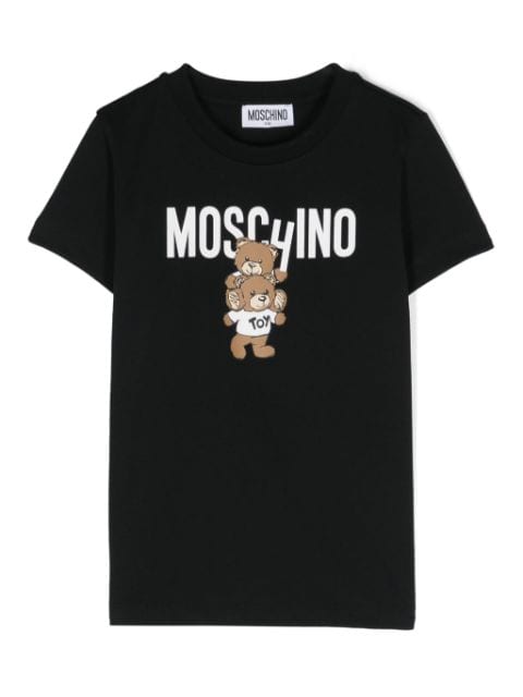 Moschino Kids Teddy Bear-print T-shirt