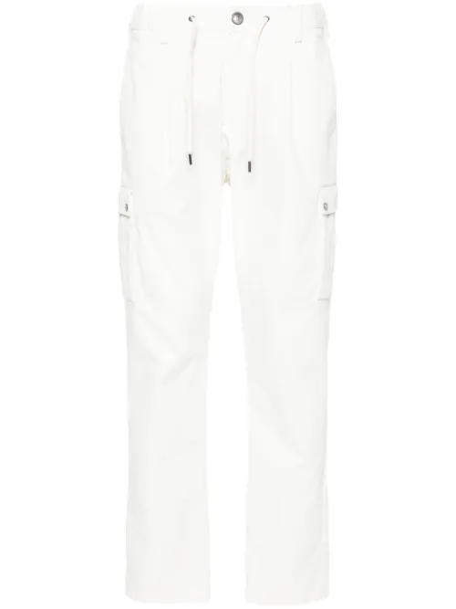 Pantalon fuselé à lien de resserrage - Herno - Modalova