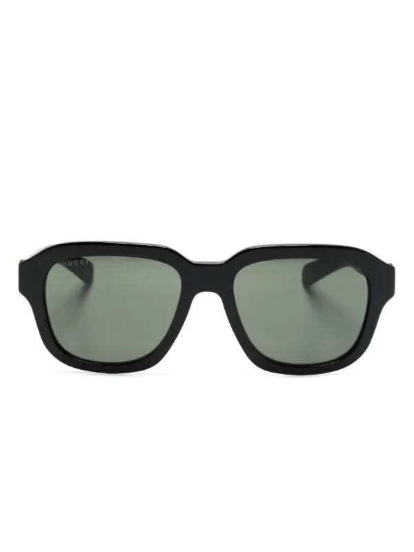 Gucci Eyewear オーバーサイズ サングラス | ブラック | FARFETCH JP Gucci Eyewear オーバーサイズ サングラス | ブラック | FARFETCH JP