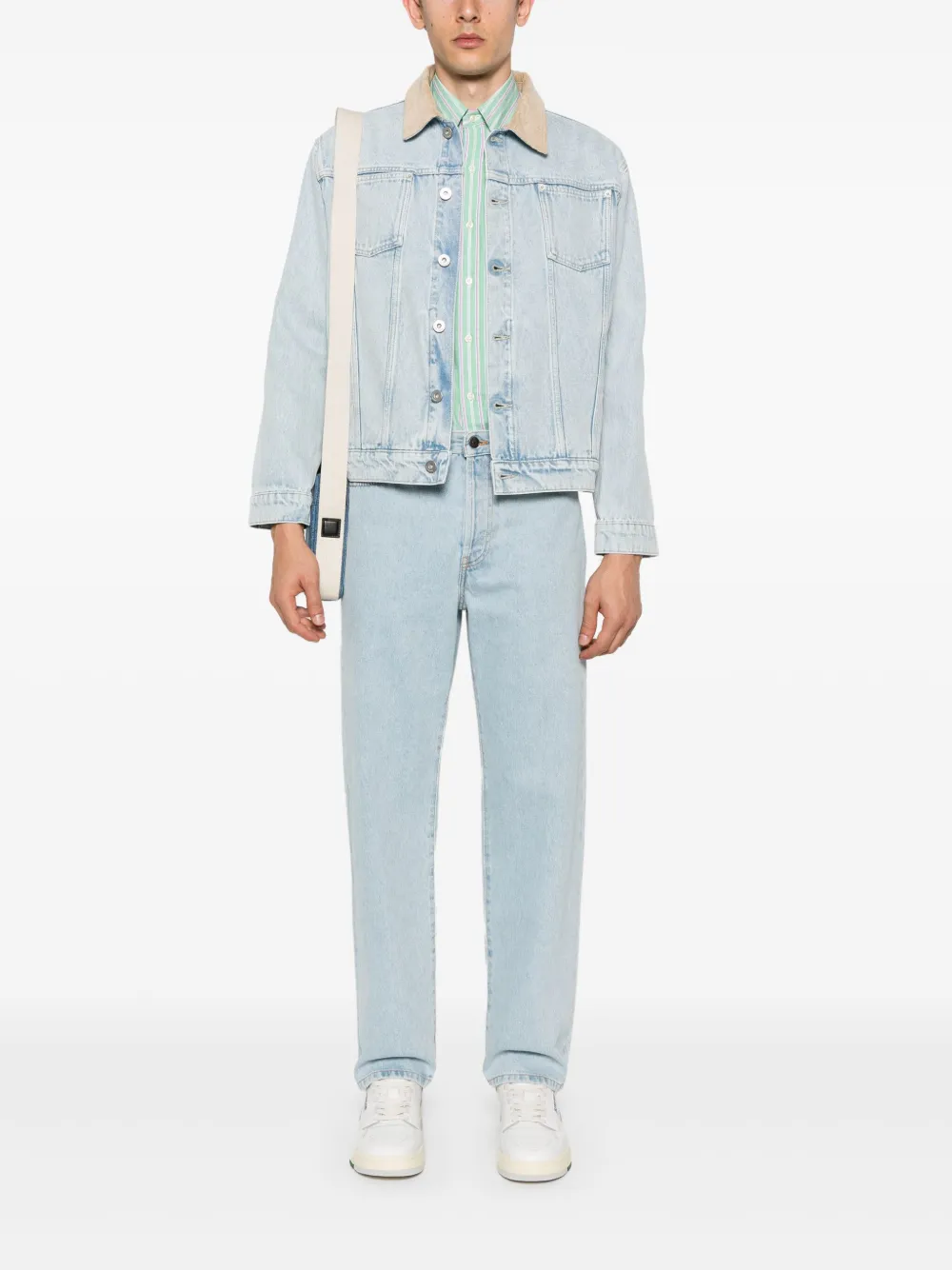 Drôle De Monsieur Denim jack - Blauw