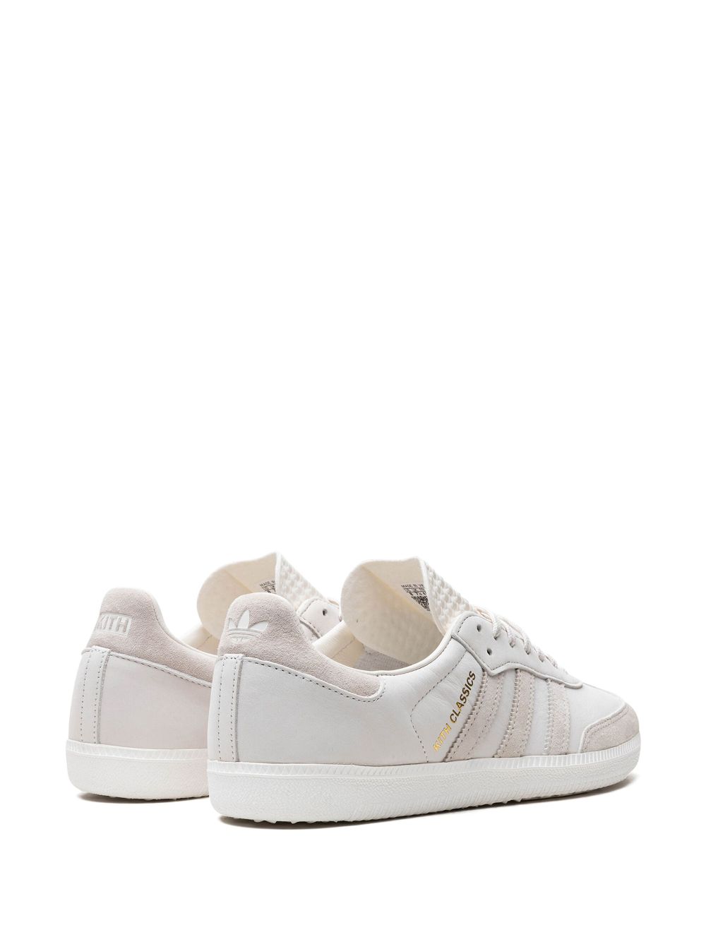 adidas x Kith Samba "Classics Program Cloud White" sneakers Wit