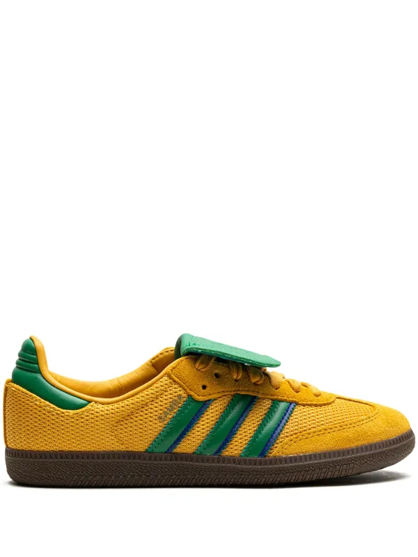 Adidas samba yellow black best sale