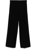 Maje wide-leg trousers - Black