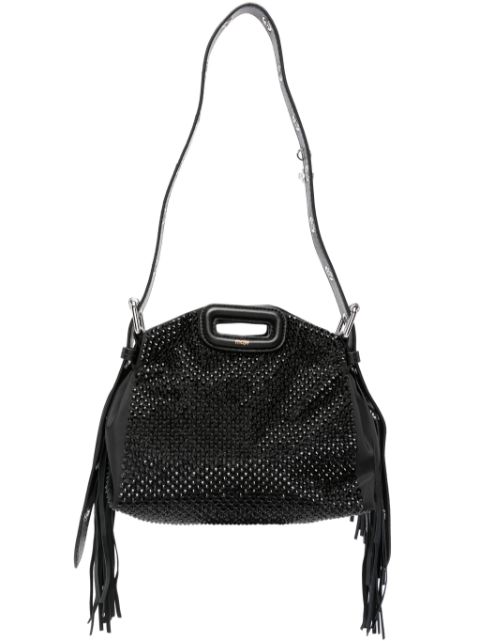 Maje rhinestone-embellished tote bag Women