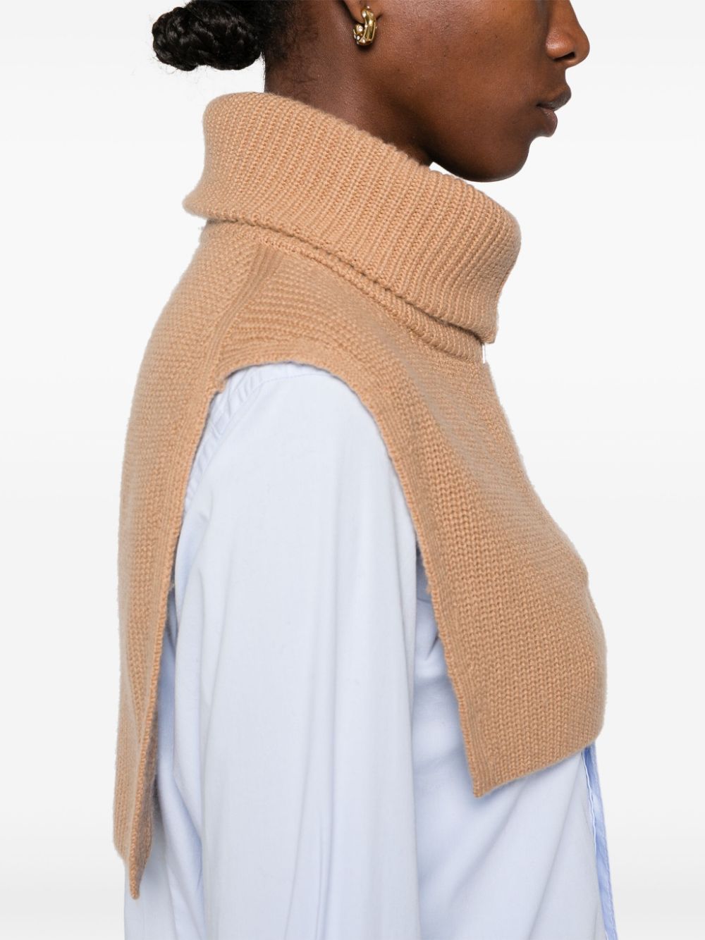 Maje zip-up neck warmer Women