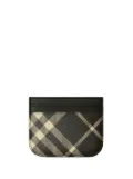 Burberry Vintage-Check print cardholder - Black