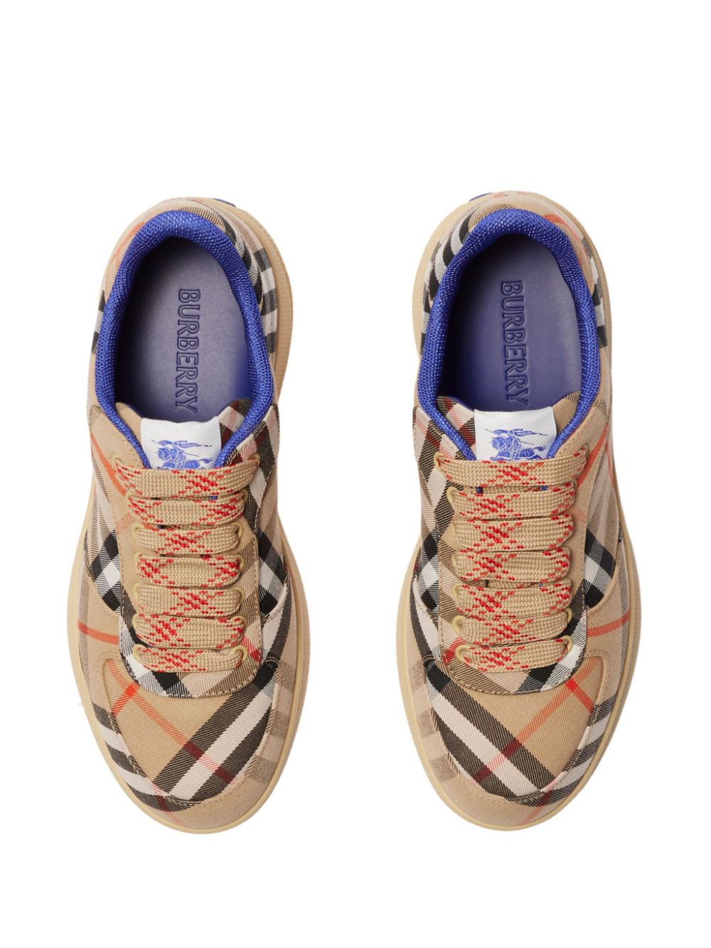 Burberry Terrace canvas sneakers Beige