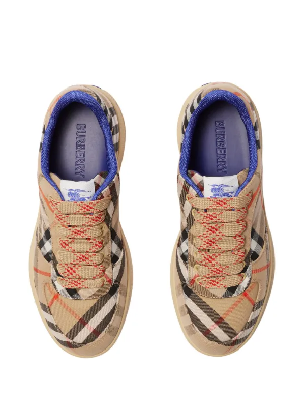 Burberry canvas sneakers best sale