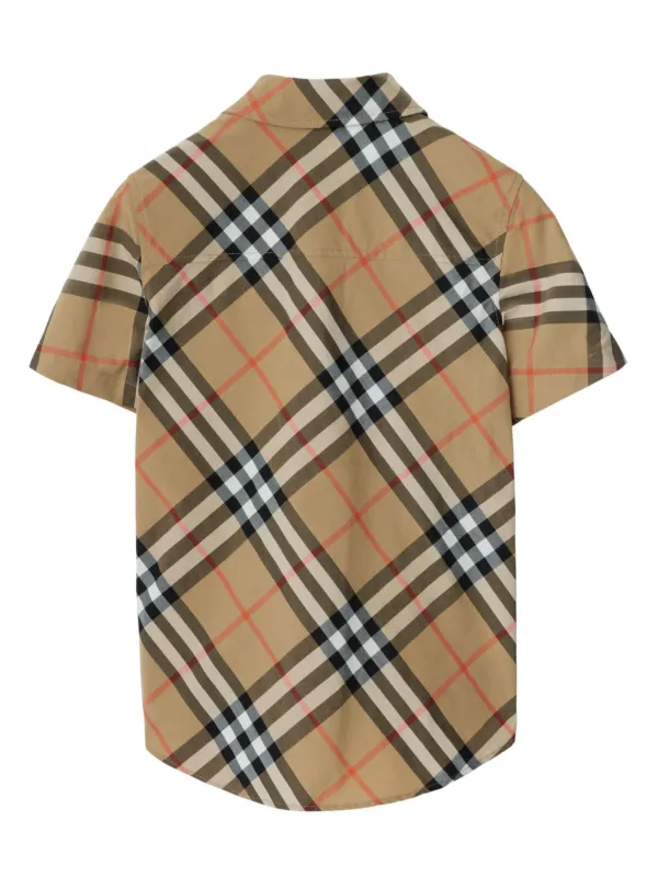 Burberry online boys shirt