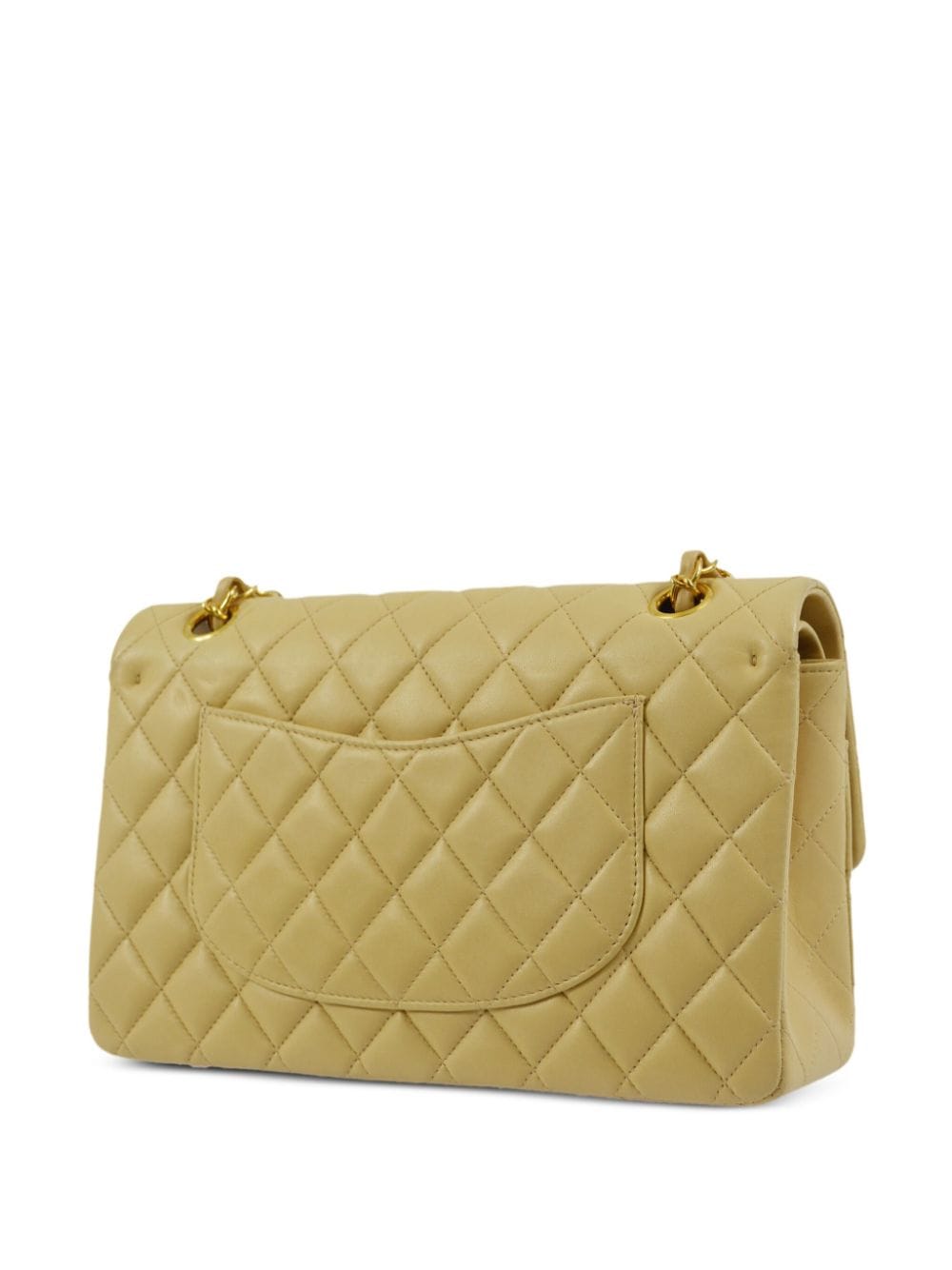 CHANEL Pre-Owned 1998 medium Double Flap shoulder bag - Beige