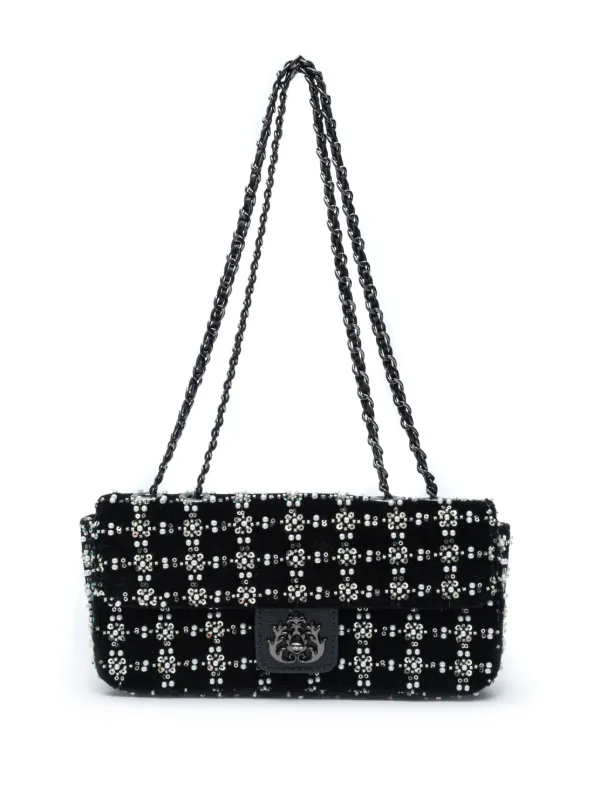 Perles Sac A Chaine Noir Sac A Main En Chaine Sac à Main à Chaîne Et