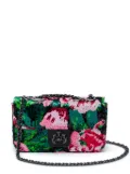 Isla Anne sequinned shoulder bag - Green