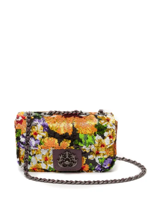 Isla mini Anne sequinned shoulder bag