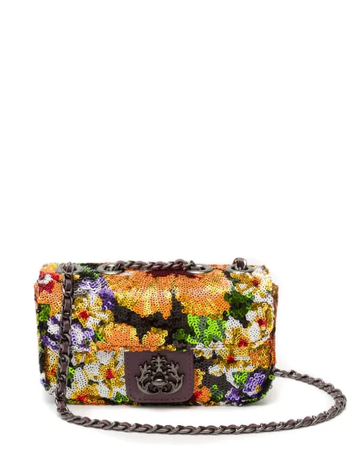 Mini sac porté épaule Anne à sequins - Isla - Modalova