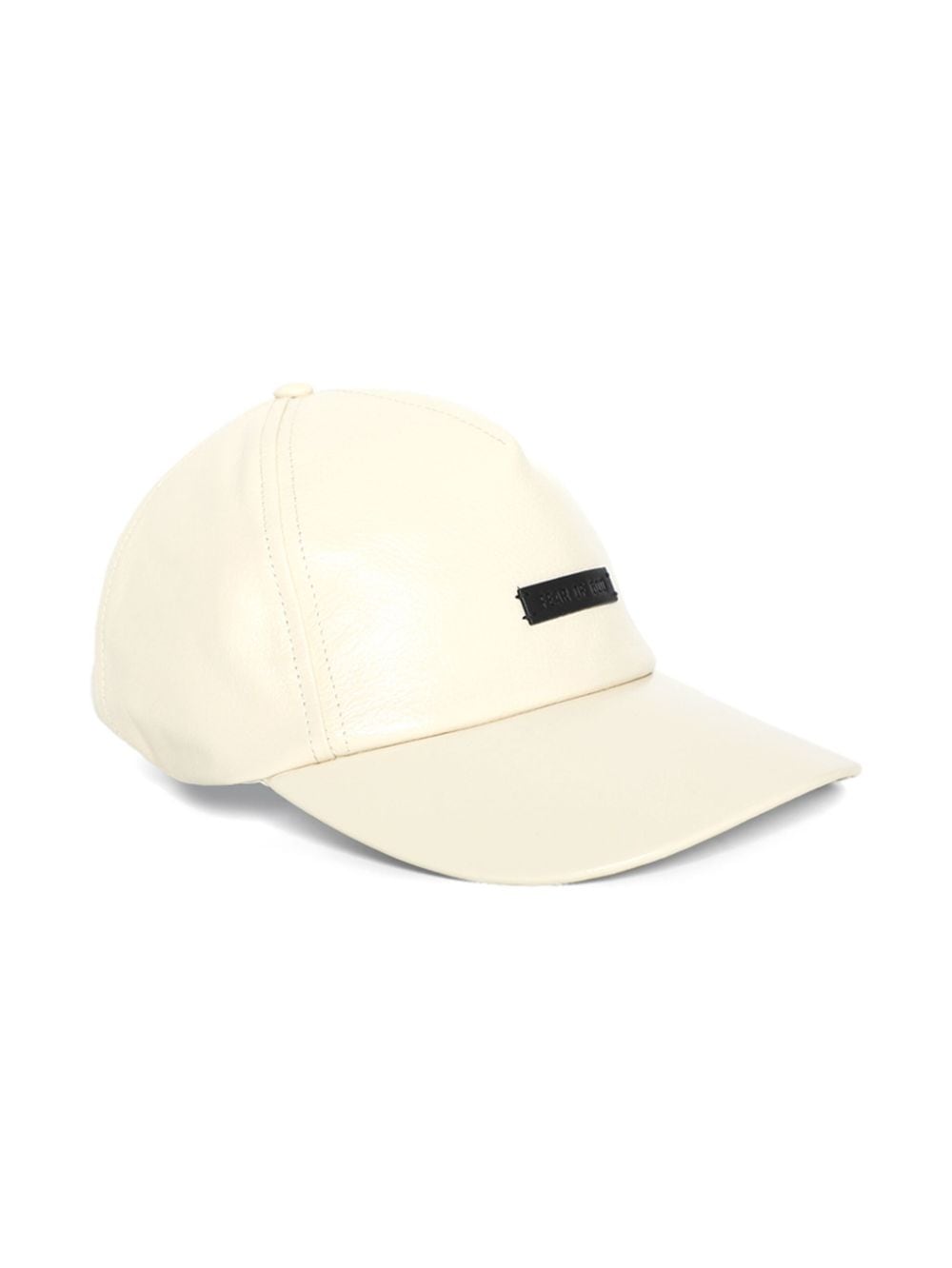 Shop Fear Of God Logo-patch Baseball Cap In Neutrals