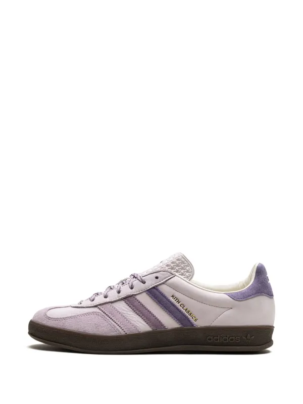 Adidas x Kith Classics 'Gazelle Indoor Ash Purple