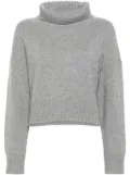 Maje cashmere knit sweater - Grey
