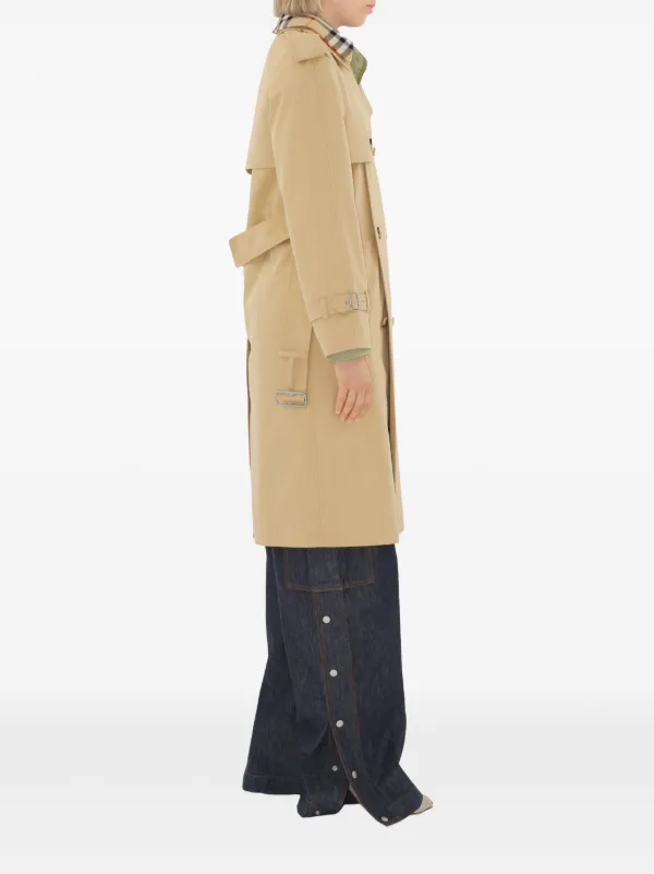 トレンチコート Burberry Beige Cotton Trench Coat Burberry - Cotton trench coat Beige - The Corner