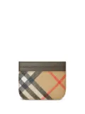 Burberry Vintage-Check cardholder - Brown