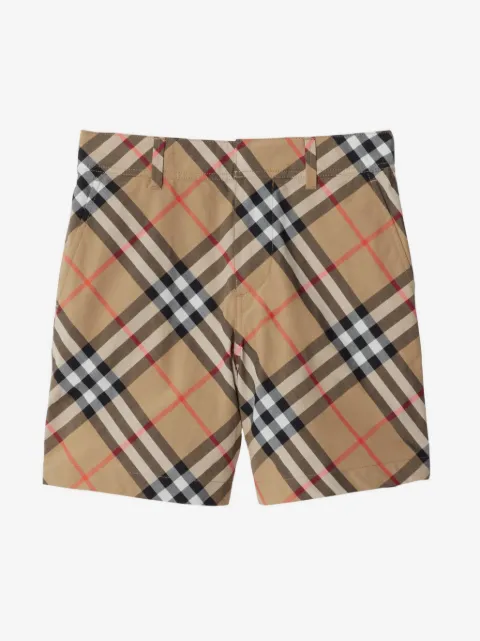 Burberry Kids -Check shorts